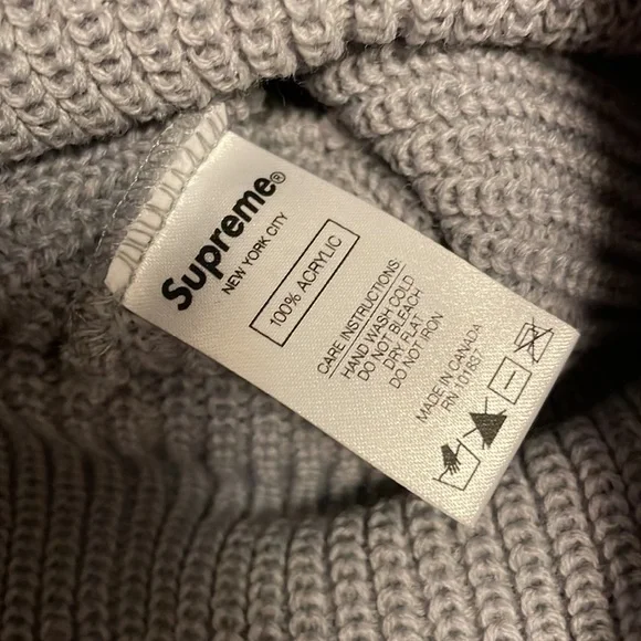 Authentic Supreme bogo box logo beanie display picture 3